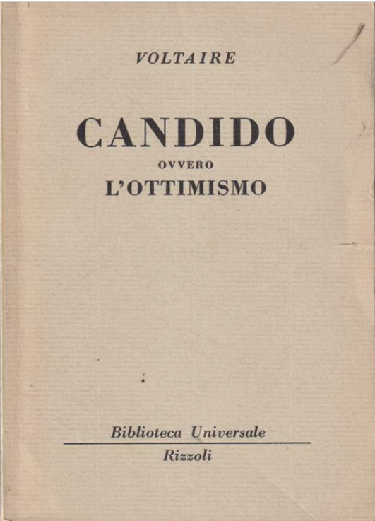 CANDIDO OVVERO L'OTTIMISMO